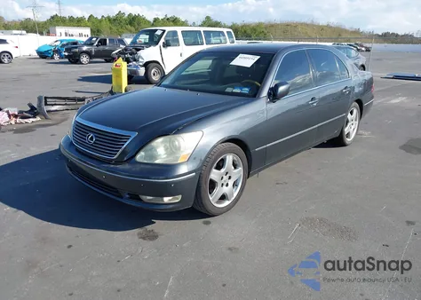 2005 Lexus Ls 430 из США, поврежденный, VIN JTHBN36F755007642